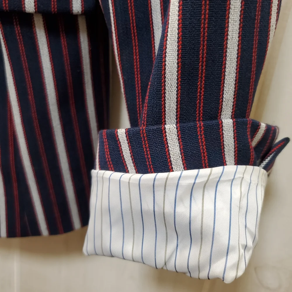 NWT Cartonnier Striped Blazer with Pockets! NEW size S - Picture 13 of 16